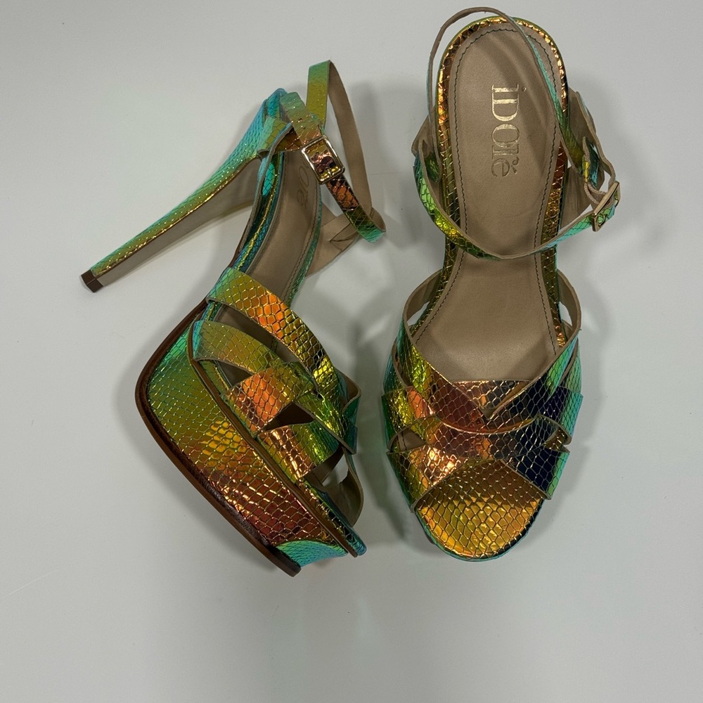 Idore metallic heels